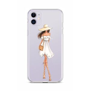 Kryt TopQ iPhone 11 silikon Lady 5 45049 (pouzdro neboli obal na mobil iPhone 11)