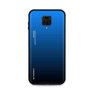 Kryt TopQ LUXURY Xiaomi Redmi Note 9 Pro pevný duhový modrý 50019 (pouzdro neboli obal na mobil Xiaomi Redmi Note 9 Pro)