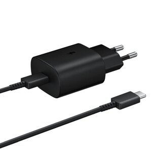 Originální USB-C (USB type-C) rychlonabíječka Samsung EP-TA800EBE + EP-DA705BBE černá 50417