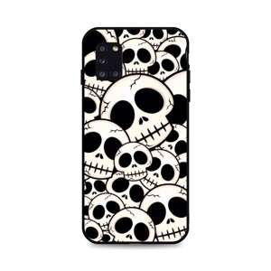 Kryt TopQ LUXURY Samsung A31 pevný Skulls 50896 (pouzdro neboli obal na mobil Samsung A31)