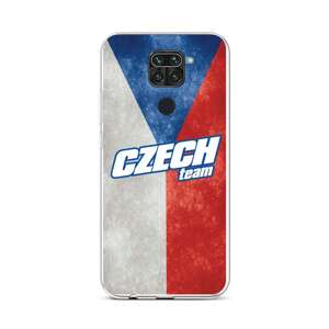 Kryt TopQ Xiaomi Redmi Note 9 silikon Czech Team 51378 (pouzdro neboli obal na mobil Xiaomi Redmi Note 9)