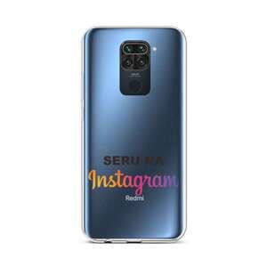 Kryt TopQ Xiaomi Redmi Note 9 silikon Instagram 51392 (pouzdro neboli obal na mobil Xiaomi Redmi Note 9)