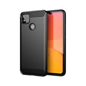 Kryt TopQ Xiaomi Redmi 9C silikon černý 51931 (pouzdro neboli obal na mobil Xiaomi Redmi 9C)