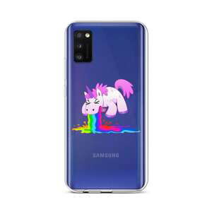 Kryt TopQ Samsung A41 silikon Rainbow Splash 52670 (pouzdro neboli obal na mobil Samsung A41)