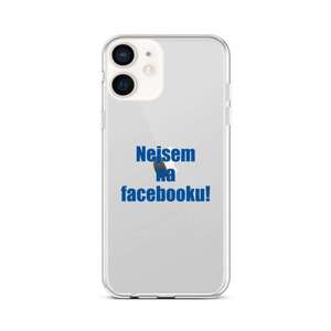 Kryt TopQ iPhone 12 mini silikon Nejsem na Facebooku 53253 (pouzdro neboli obal na mobil iPhone 12 mini)