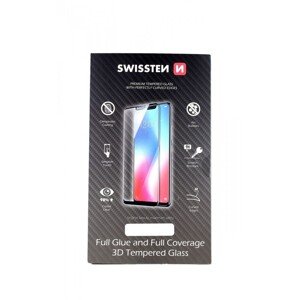 Tvrzené sklo Swissten Huawei P30 3D zahnuté černé 54032 (ochranné sklo Huawei P30)