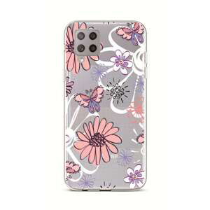 Kryt TopQ Samsung A42 silikon Flowers 55418 (pouzdro neboli obal na mobil Samsung A42)