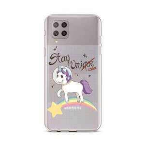 Kryt TopQ Samsung A42 silikon Stay Unicorn 55420 (pouzdro neboli obal na mobil Samsung A42)