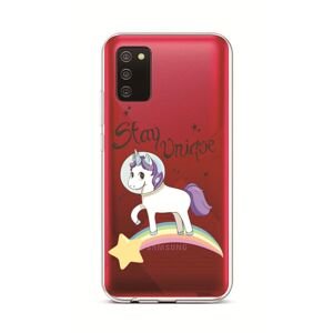 Kryt TopQ Samsung A02s silikon Stay Unicorn 55816 (pouzdro neboli obal na mobil Samsung A02s)