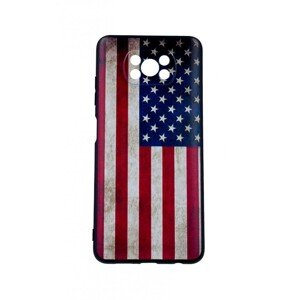 Kryt TopQ Xiaomi Poco X3 3D silikon Amerika 56040 (pouzdro neboli obal na mobil Xiaomi Poco X3)