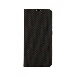 Pouzdro Forcell Samsung A02s knížkové Luna Carbon Book černé 56535 (kryt neboli obal na mobil Samsung A02s)