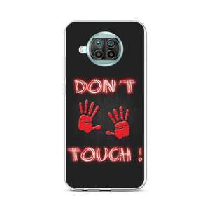 Kryt TopQ Xiaomi Mi 10T Lite silikon Don't Touch Red 57795 (pouzdro neboli obal na mobil Xiaomi Mi 10T Lite)