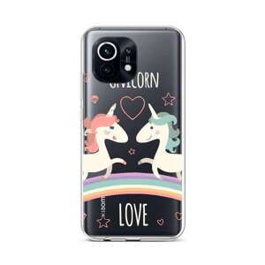 Kryt TopQ Xiaomi Mi 11 silikon Unicorn Love 57817 (pouzdro neboli obal na mobil Xiaomi Mi 11)