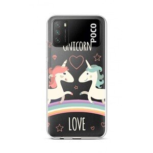 Kryt TopQ Xiaomi Poco M3 silikon Unicorn Love 57843 (pouzdro neboli obal na mobil Xiaomi Poco M3)