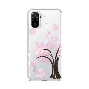 Kryt TopQ Xiaomi Redmi Note 10 silikon Cherry Tree 59016 (pouzdro neboli obal na mobil Xiaomi Redmi Note 10)