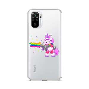 Kryt TopQ Xiaomi Redmi Note 10 silikon Rainbow Gun 59053 (pouzdro neboli obal na mobil Xiaomi Redmi Note 10)