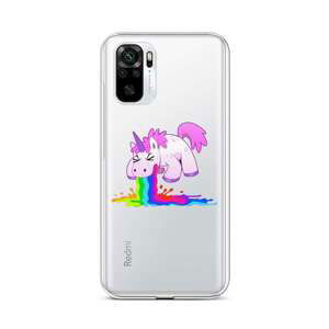 Kryt TopQ Xiaomi Redmi Note 10 silikon Rainbow Splash 59054 (pouzdro neboli obal na mobil Xiaomi Redmi Note 10)