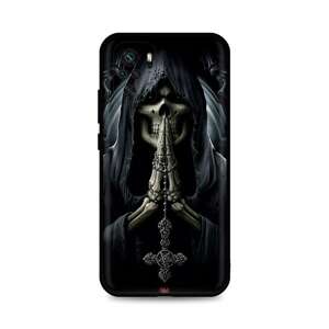 Kryt TopQ Xiaomi Redmi Note 10 silikon Grim Reaper 59062 (pouzdro neboli obal na mobil Xiaomi Redmi Note 10)