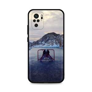 Kryt TopQ Xiaomi Redmi Note 10 silikon Hockey Goalie 59222 (pouzdro neboli obal na mobil Xiaomi Redmi Note 10)