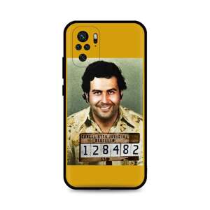 Kryt TopQ Xiaomi Redmi Note 10 silikon Pablo Escobar 59239 (pouzdro neboli obal na mobil Xiaomi Redmi Note 10)