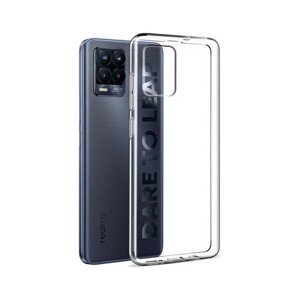 Kryt TopQ Realme 8 silikon průhledný ultratenký 0,5 mm 59325 (pouzdro neboli obal na mobil Realme 8)