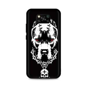 Kryt TopQ Xiaomi Poco X3 silikon Fighting Dog 60925 (pouzdro neboli obal na mobil Xiaomi Poco X3)