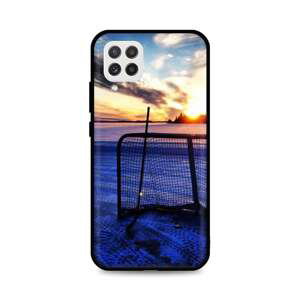 Kryt TopQ Samsung A22 silikon Hockey Sunset 61139 (pouzdro neboli obal na mobil Samsung A22)