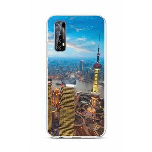 Kryt TopQ Realme 7 silikon City 62044 (pouzdro neboli obal na mobil Realme 7)