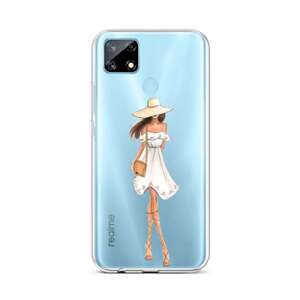 Kryt TopQ Realme 7i silikon Lady 5 62500 (pouzdro neboli obal na mobil Realme 7i)