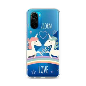 Kryt TopQ Xiaomi Poco F3 silikon Unicorn Love 62829 (pouzdro neboli obal na mobil Xiaomi Poco F3)