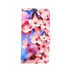 Pouzdro TopQ iPhone 11 knížkové Sakura 63750 (obal neboli kryt na mobil iPhone 11)