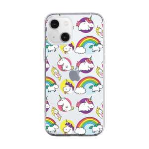 Kryt TopQ iPhone 13 silikon Chunky Unicorns 64630 (pouzdro neboli obal na mobil iPhone 13)