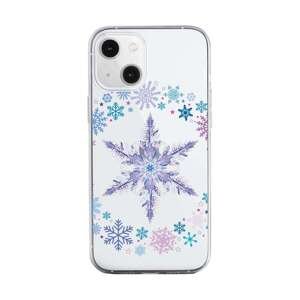 Kryt TopQ iPhone 13 silikon Snowflake 64633 (pouzdro neboli obal na mobil iPhone 13)