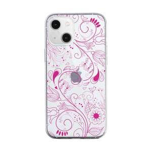 Kryt TopQ iPhone 13 silikon Pink Ornament 64646 (pouzdro neboli obal na mobil iPhone 13)