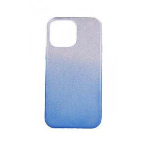 Kryt TopQ iPhone 13 Pro Max glitter stříbrno-modrý 64839 (kryt neboli pouzdro na mobil iPhone 13 pro Max)