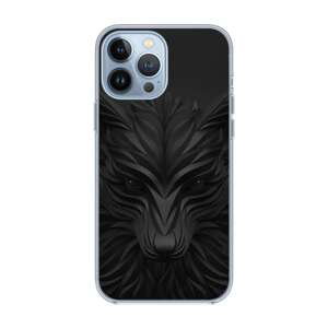 Kryt TopQ iPhone 13 Pro Max silikon Černý vlk 65300 (pouzdro neboli obal na mobil iPhone 13 Pro Max)