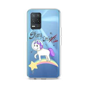 Kryt TopQ Realme 8 5G silikon Stay Unicorn 66413 (pouzdro neboli obal na mobil Realme 8 5G)