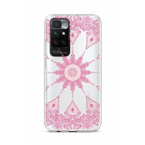 Kryt TopQ Xiaomi Redmi 10 silikon Pink Mandala 66528 (pouzdro neboli obal na mobil Xiaomi Redmi 10)