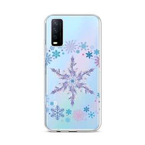 Kryt TopQ Vivo Y11s silikon Snowflake 66599 (pouzdro neboli obal na mobil Vivo Y11s)