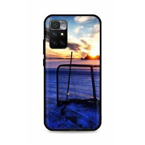 Kryt TopQ Xiaomi Redmi 10 silikon Hockey Sunset 66685 (pouzdro neboli obal na mobil Xiaomi Redmi 10)