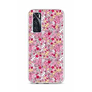 Kryt TopQ Vivo Y70 silikon Pink Bunnies 67046 (pouzdro neboli obal na mobil Vivo Y70)