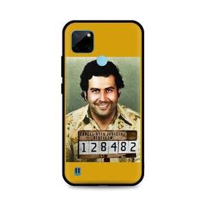 Kryt TopQ Realme C21Y silikon Pablo Escobar 69670 (pouzdro neboli obal na mobil Realme C21Y)