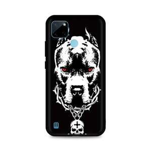 Kryt TopQ Realme C21Y silikon Fighting Dog 69673 (pouzdro neboli obal na mobil Realme C21Y)