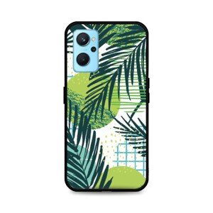 Kryt TopQ LUXURY Realme 9i pevný Green Leaves 71072 (pouzdro neboli obal na mobil Realme 9i)