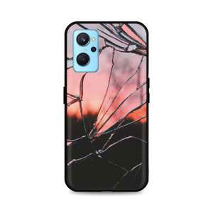 Kryt TopQ LUXURY Realme 9i pevný Pink Broken 71089 (pouzdro neboli obal na mobil Realme 9i)