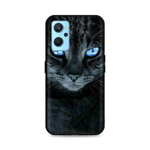 Kryt TopQ Realme 9i silikon Dark Cat 71168 (pouzdro neboli obal na mobil Realme 9i)