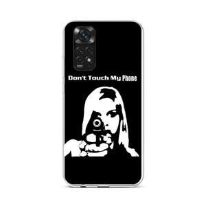 Kryt TopQ Xiaomi Redmi Note 11 silikon Don't Touch Gun 71865 (pouzdro neboli obal na mobil Xiaomi Redmi Note 11)