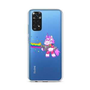 Kryt TopQ Xiaomi Redmi Note 11 silikon Rainbow Gun 71911 (pouzdro neboli obal na mobil Xiaomi Redmi Note 11)