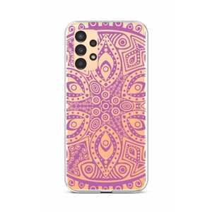 Kryt TopQ Samsung A13 silikon Violet Mandala 72064 (pouzdro neboli obal na mobil Samsung A13)