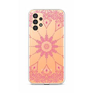 Kryt TopQ Samsung A13 silikon Pink Mandala 72072 (pouzdro neboli obal na mobil Samsung A13)